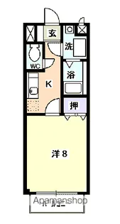 ドミール【1階】の間取り